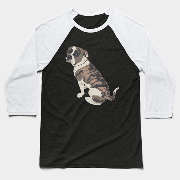 The Boxer Baseball T-Shirt by The Cuban Witch